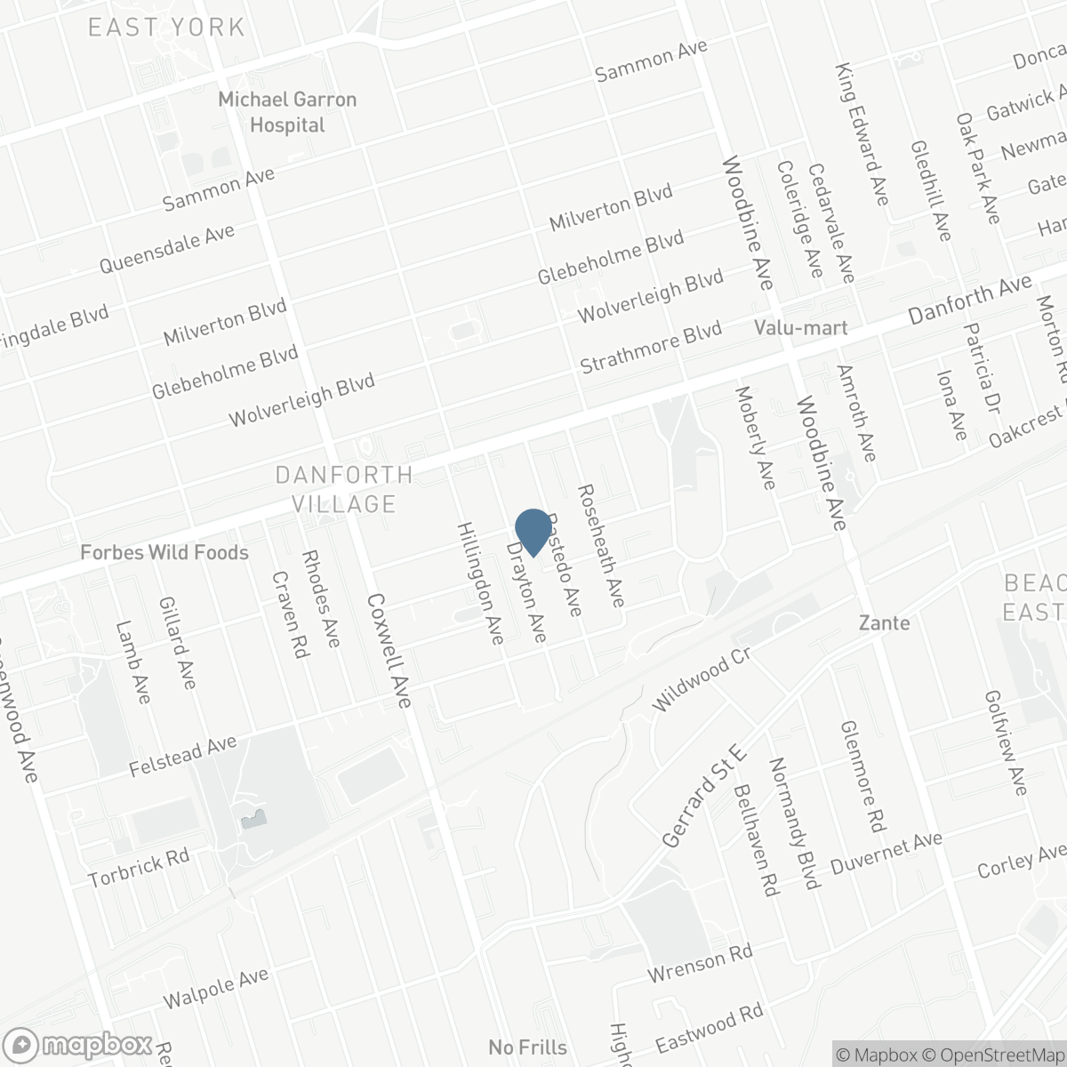110 BASTEDO AVENUE, Toronto, Ontario M4C 3N1
